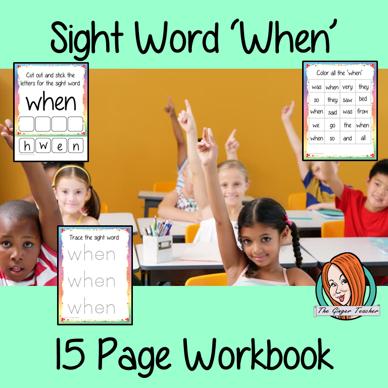 Sight word ‘what’ 15 page workbook. Contains pages to learn the fry sight word ‘what’, for learning the high frequency words. Contains handwriting practice, word practice, spelling and use in sentences. #sightwords # frywords #highfrequencywords
