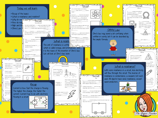 Electrical Resistance Science Lesson