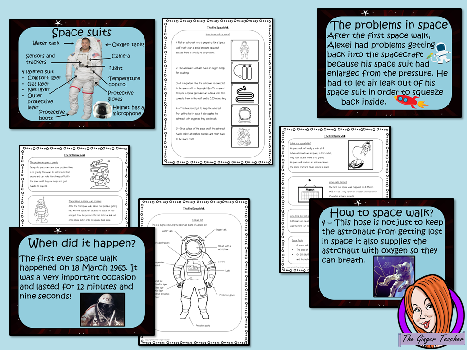 The First Space Walk   -  Complete Lesson