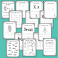 Alphabet Book Letter X    Help your children practice recognizing and using X, with 15 pages of activities.     The 15 pages contain, copying, tracing, writing, coloring, reading and spotting the letter and sound X      