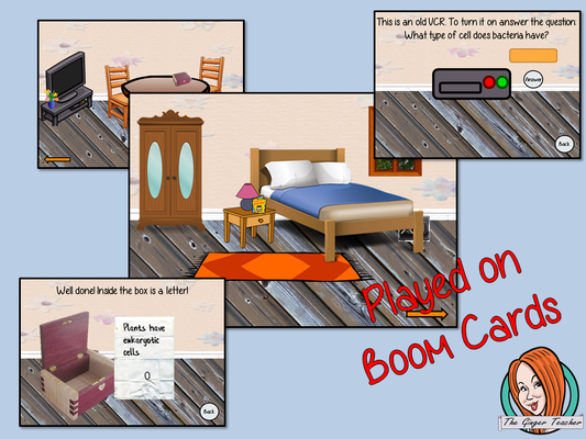 Cells Science Escape Room Boom Cards
