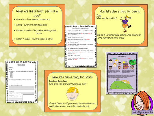 Story Structures; Complete Lesson  – The Boy in the Dress