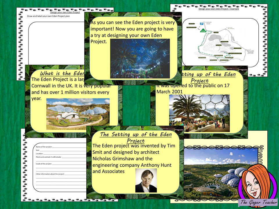 Learn about the Eden Project  -  Complete Lesson
