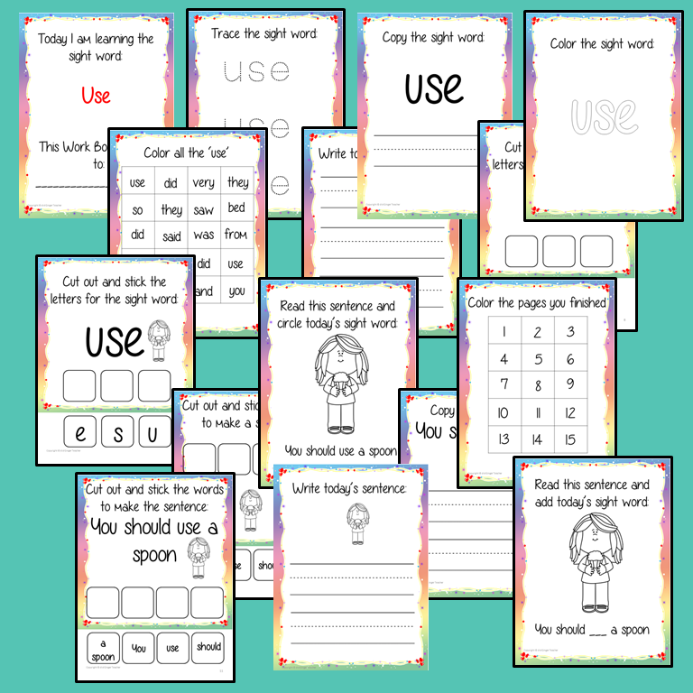 sight-word-use-15-page-workbook-the-ginger-teacher