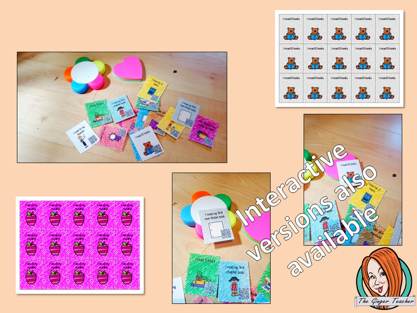 Reading Achievements Reward Tags (Brag Tags) – The Ginger Teacher