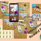 Interactive Character Traits Set 2 Reward Tags brag tags! These tags can be used in your classroom for behaviour management. If you want to promote good behavior of students brag tags! This is a whole class behaviour management system promotes good behaviour in class download the free AR (augmented reality) app and a fun character will appear in your classroom! Each tag has AR reward that collect also option to take reward selfie. #augmentedreality #bragtags #rewardtag #awardtags 