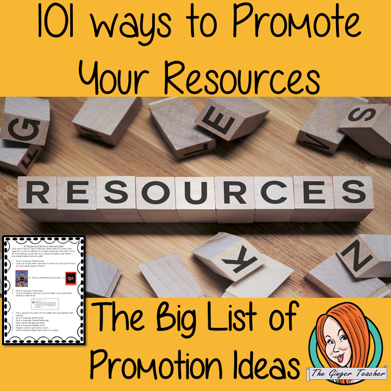 101 Ways to Promote your Products