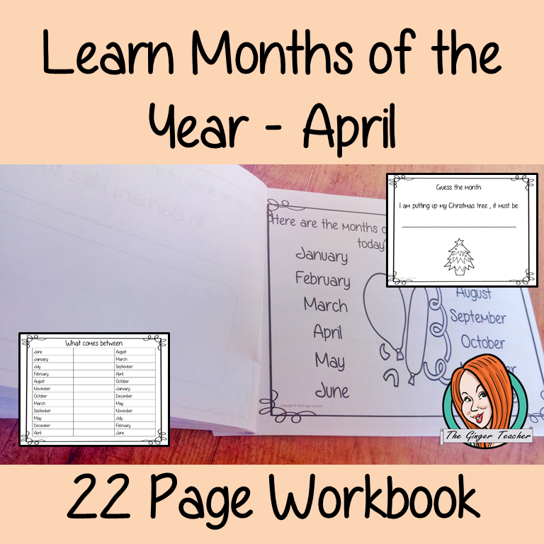 Months of the Year Pre-School Activities - April