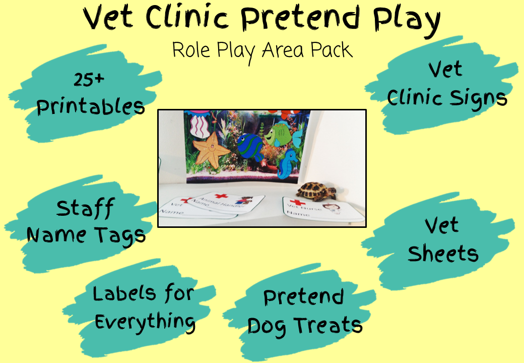 vet-clinic-role-play-area-the-ginger-teacher for Animal Hospital Dramatic Play Vet Clinic Free Printables Vet Clinic Role Play Area – The Ginger Teacher for Animal Hospital Dramatic Play Vet Clinic Free Printables